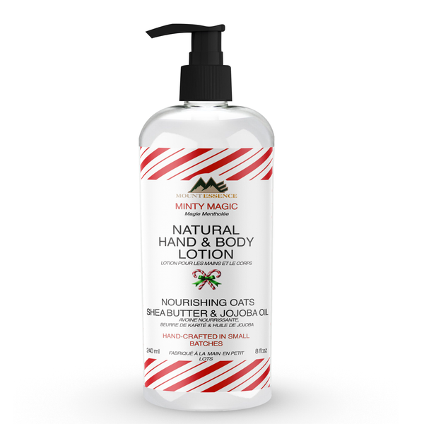 Mount Essence Minty Magic  Natural Hand & Body Lotion – 240ml (8fl oz)