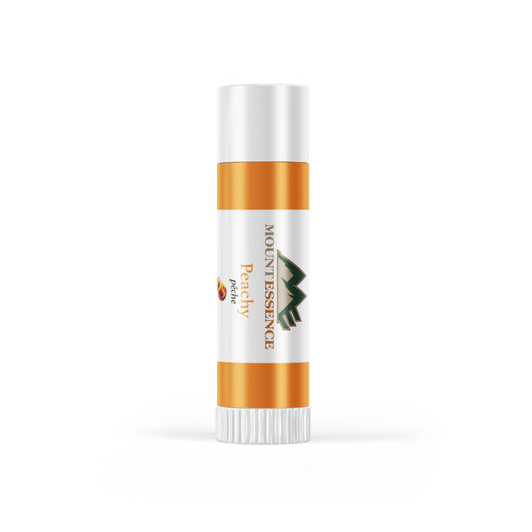 Mount Essence Peachy Kiss Natural Lip Balm – Plant-Based, Hydrating, and All-Natural Lip Care 4.5g(0.15 oz)